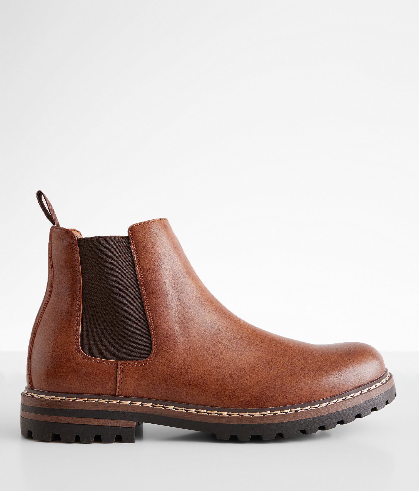 Steve Madden Susman Chelsea Boot - Men's Shoes in Cognac