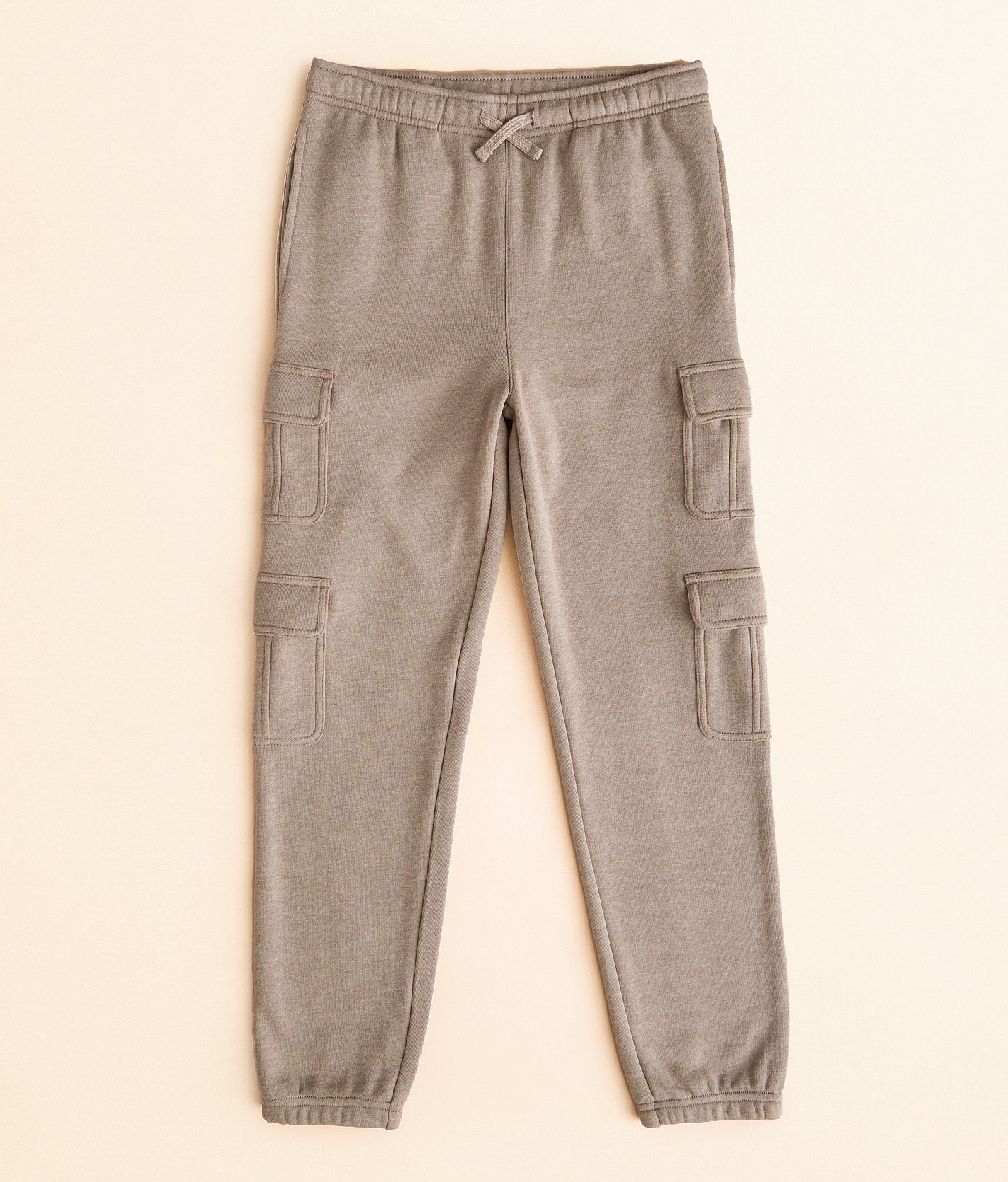 Boys - Nova Industries Heathered Cargo Jogger - Boy's Sweatpants in Brindle