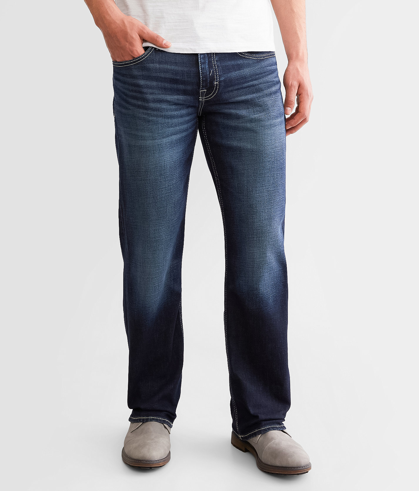 BKE Jake Boot Stretch Jean - Men's Jeans in Burrata