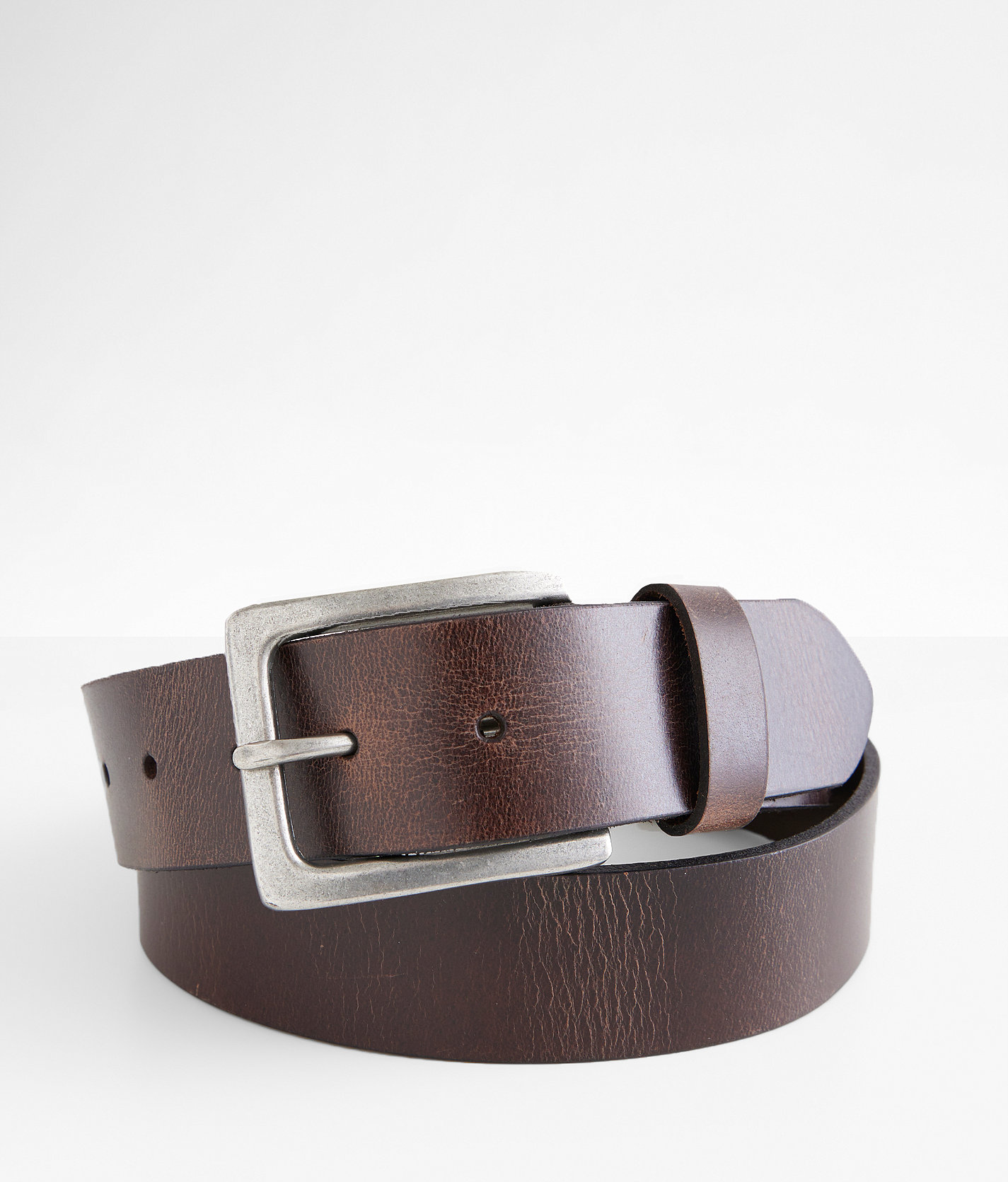 BKE Tyler Leather Belt - Men's Belts in Brown