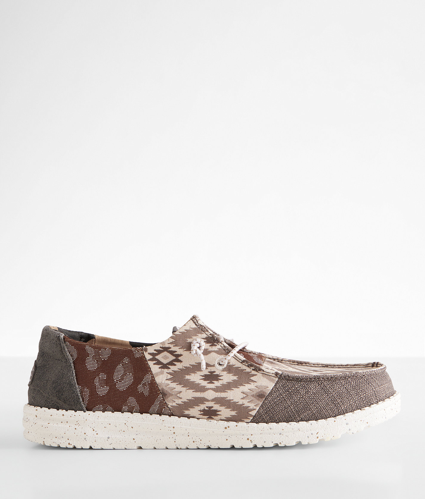 HEYDUDE™ Wendy Patchwork Houston Shoe - Women's Shoes in Natural Multi