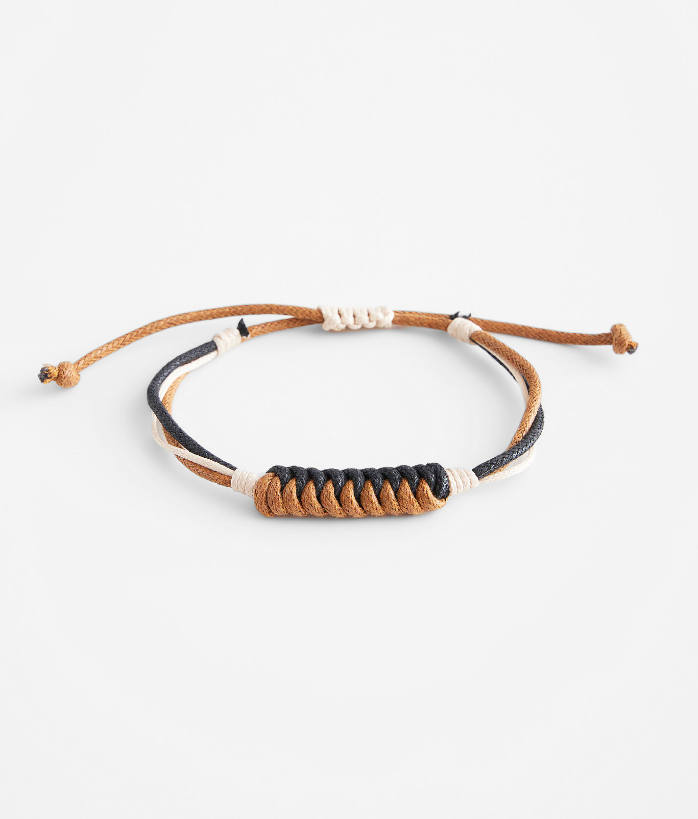 BKE Slider Bracelet - Men's Jewelry in Natural Black