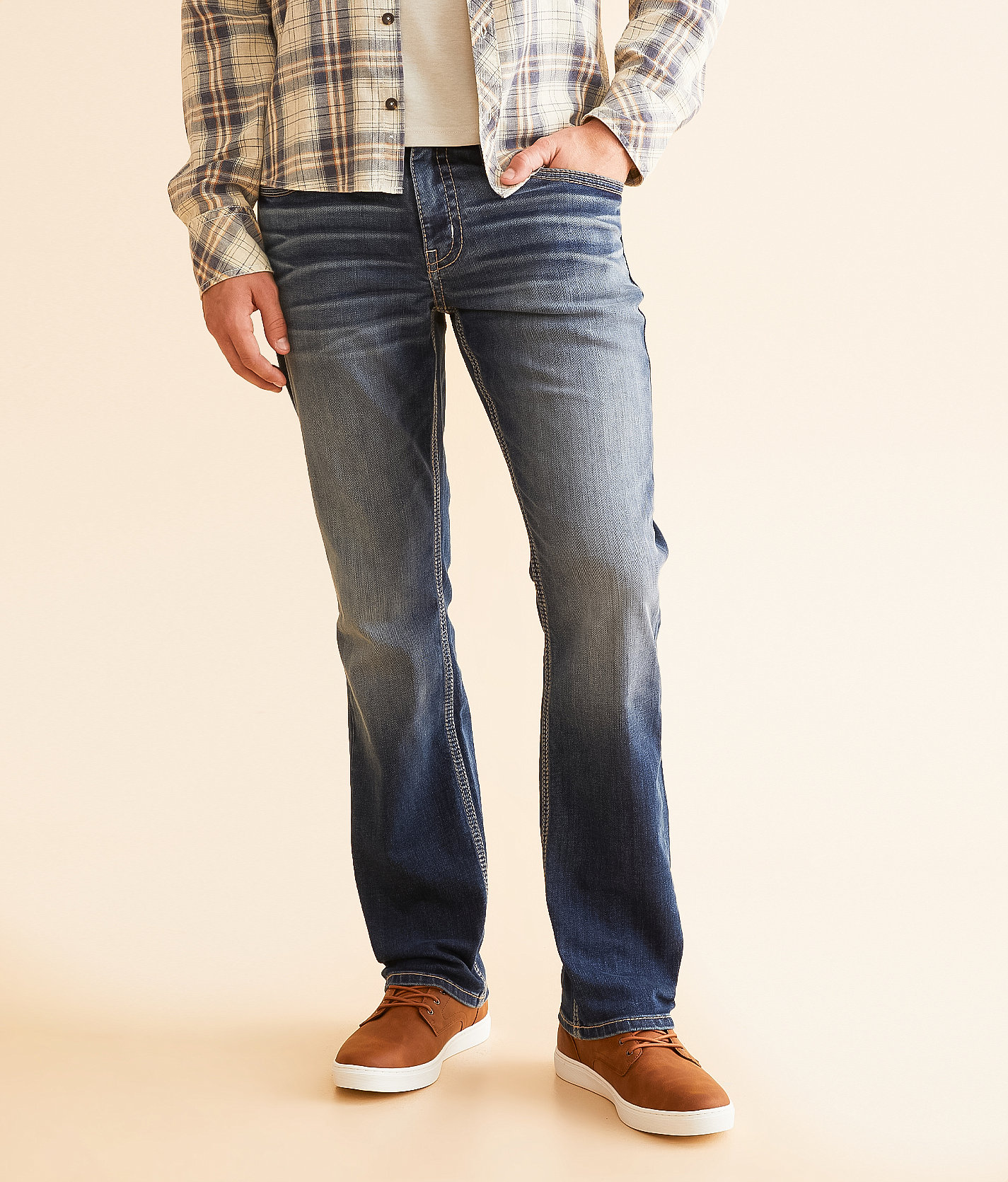 BKE Jake Straight Stretch Jean - Men's Jeans in Jarrett