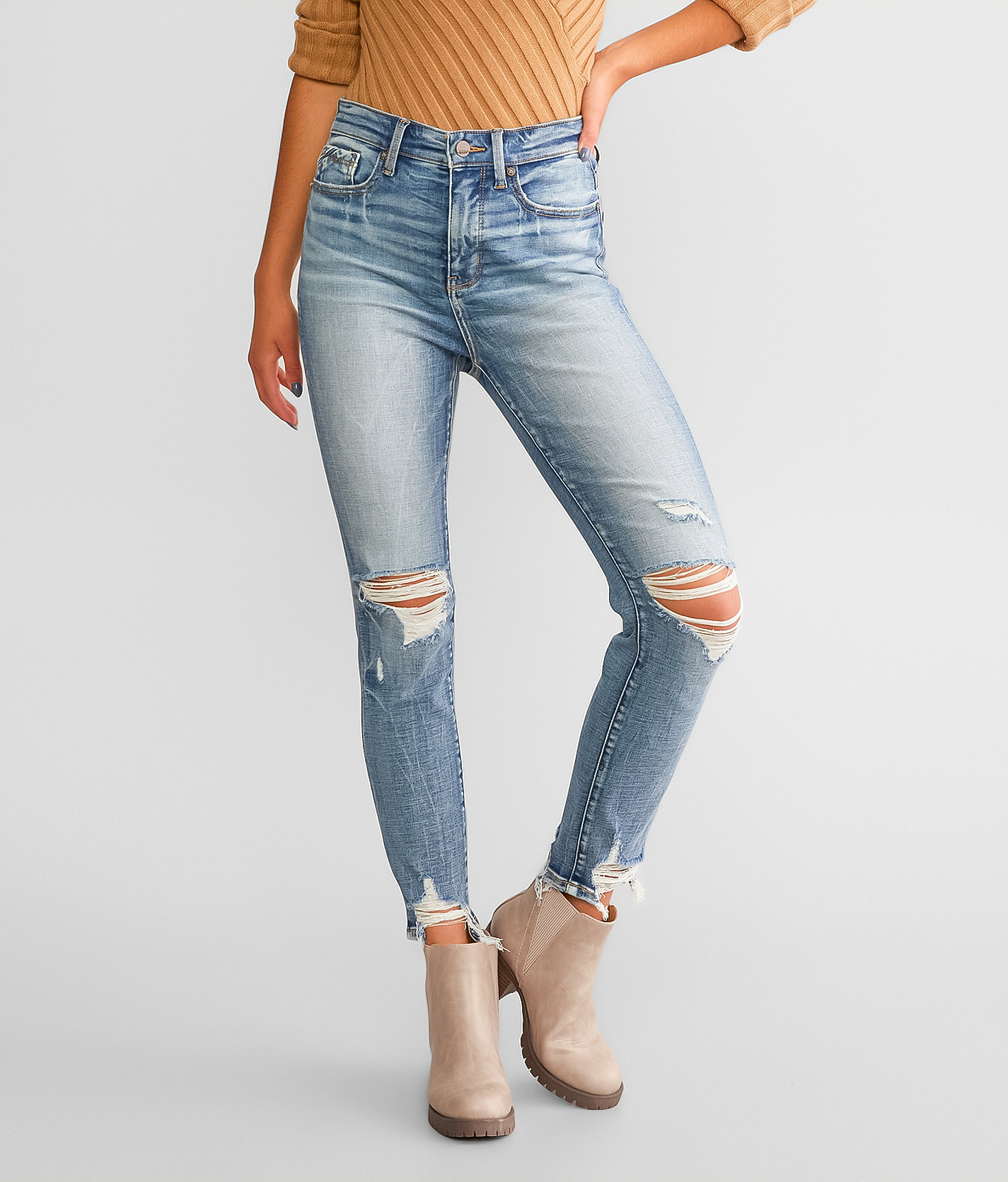 Buckle Black Fit No. 75 Ankle Skinny Stretch Jean - Women's Jeans in Tanzania 4