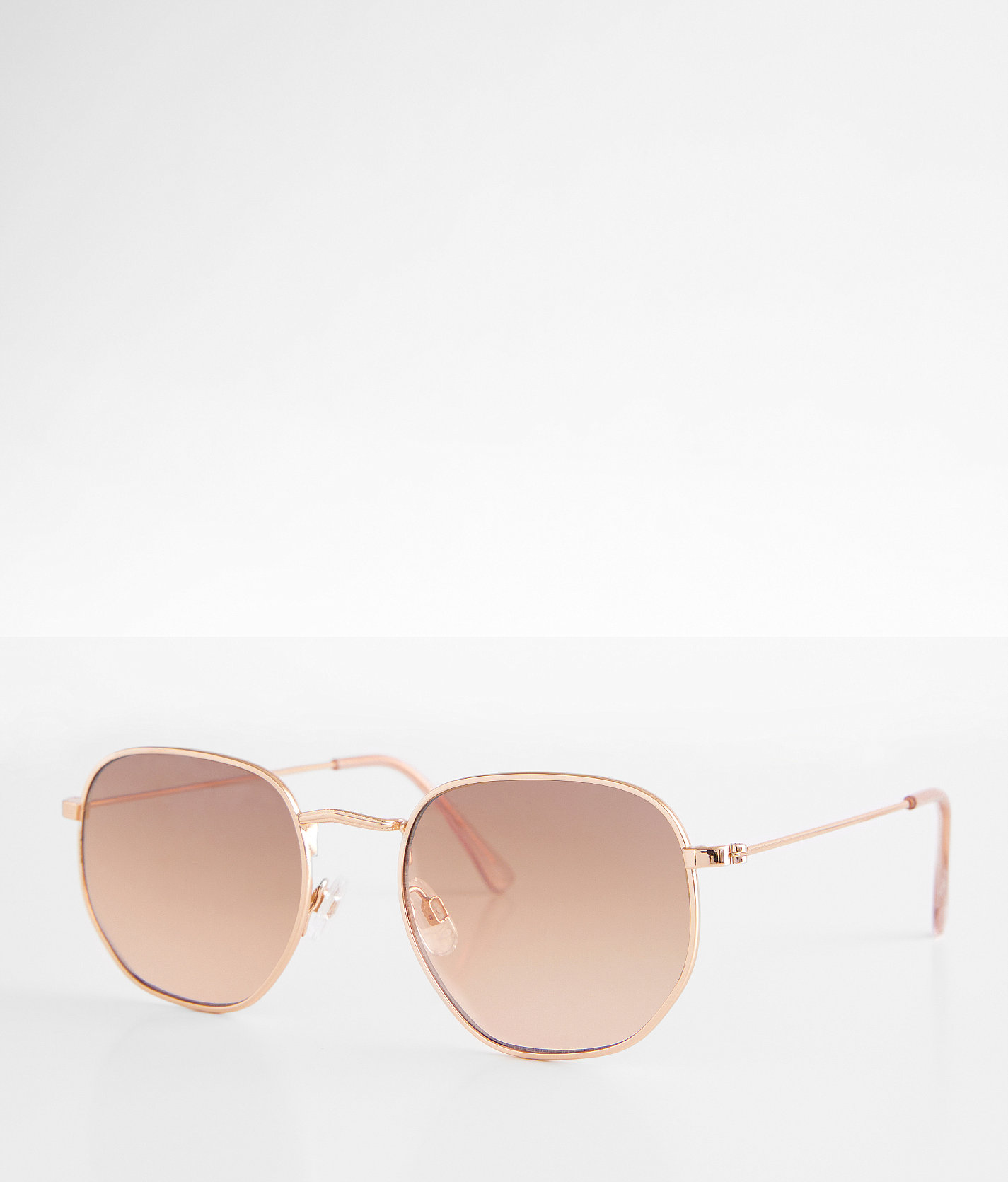 BKE Geo Sunglasses - Women's Sunglasses & Glasses in Gold