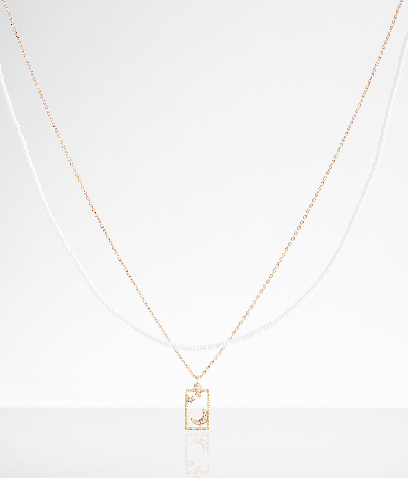 boutique by BKE Celestial Pendant Necklace - Women's Jewelry in Gold