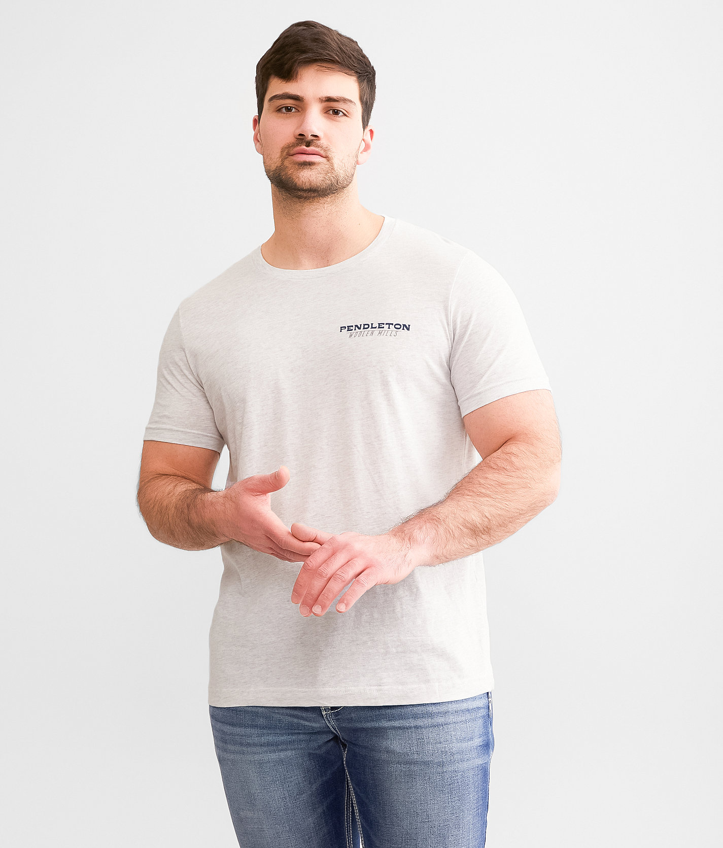 Pendleton Cowboy T-Shirt - Men's T-Shirts in Ash