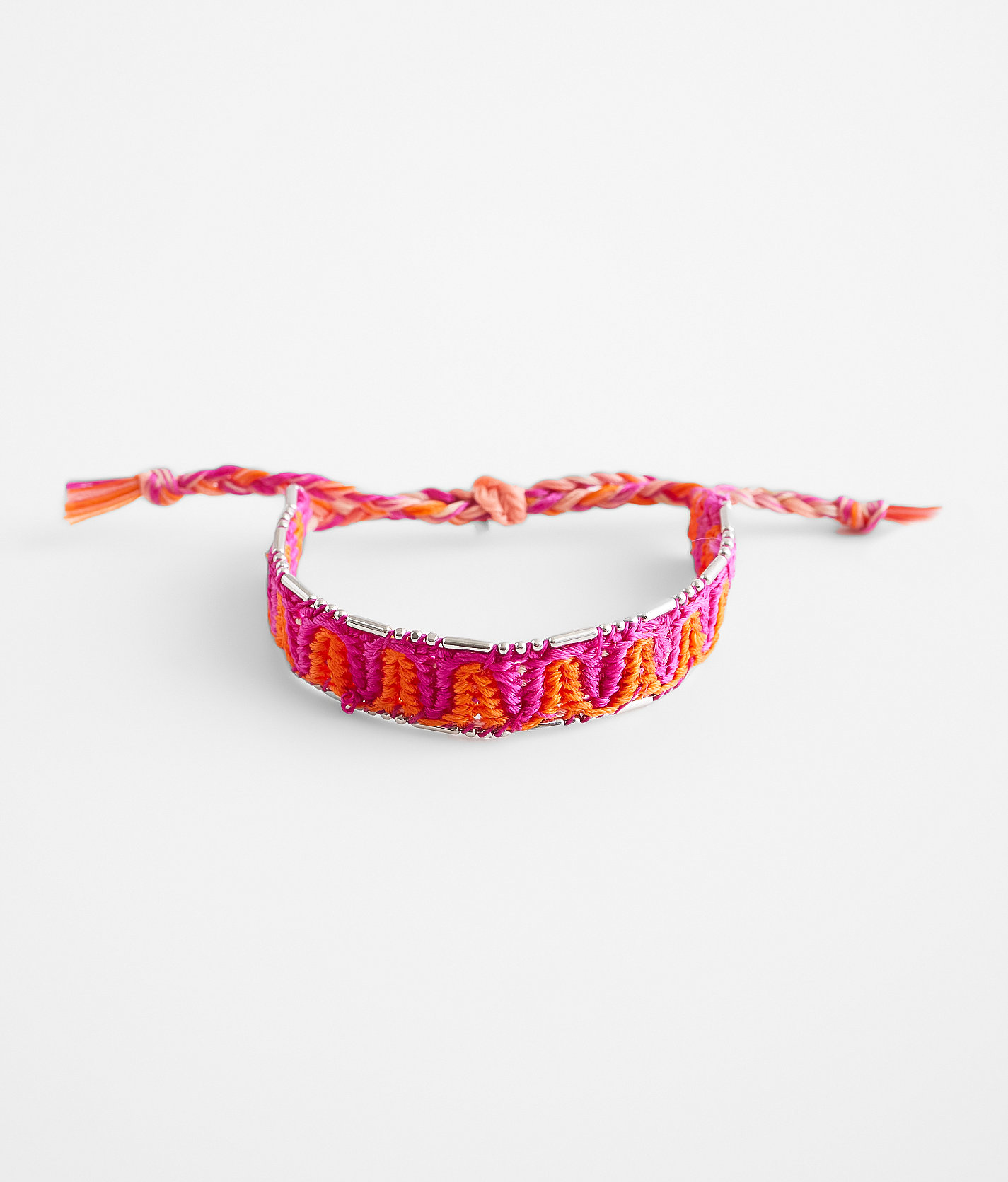 BKE Thread Slider Bracelet - Women's Jewelry in Pink Multi