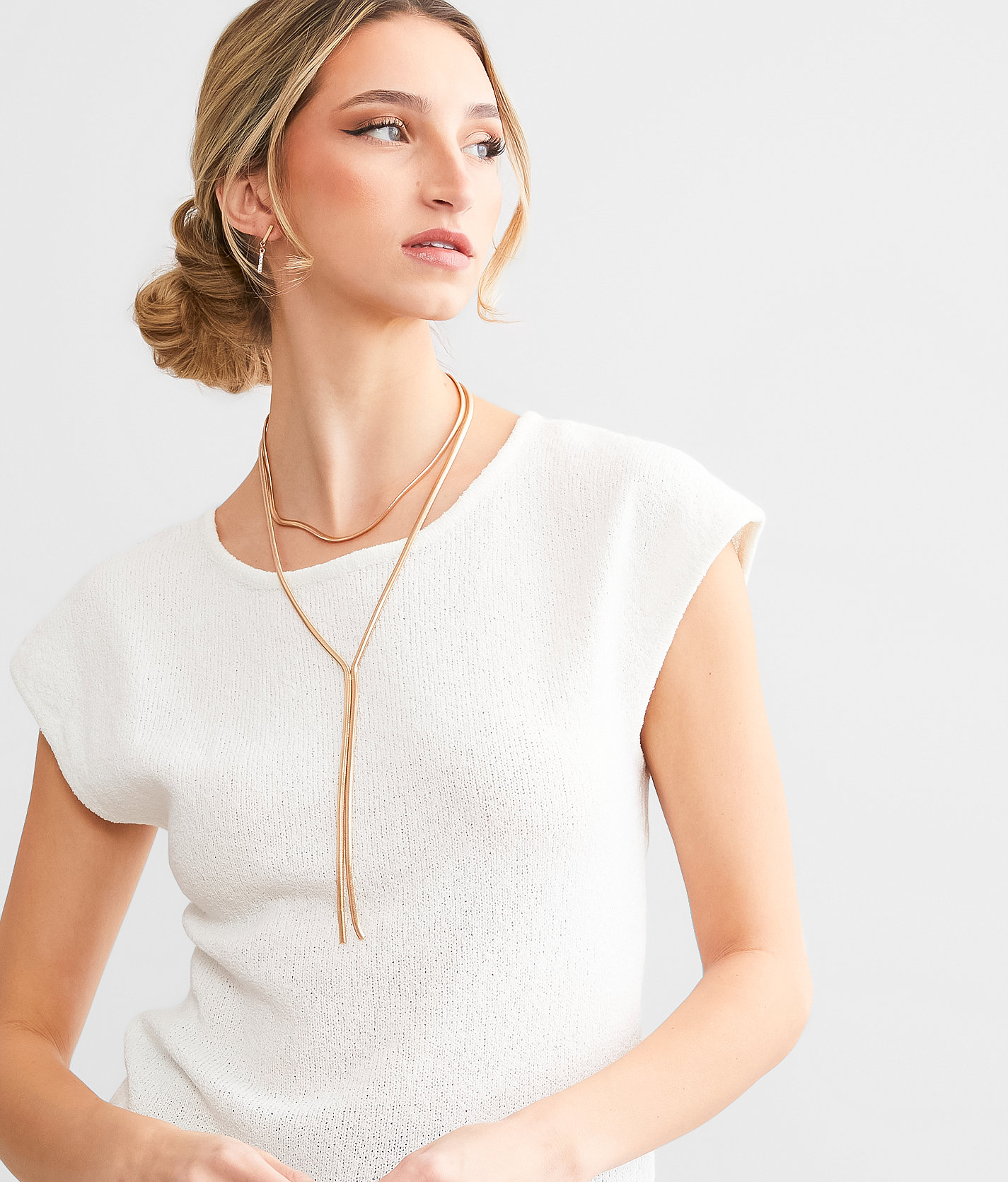 Emory Park Open Back Sweater - Women's Sweaters in White