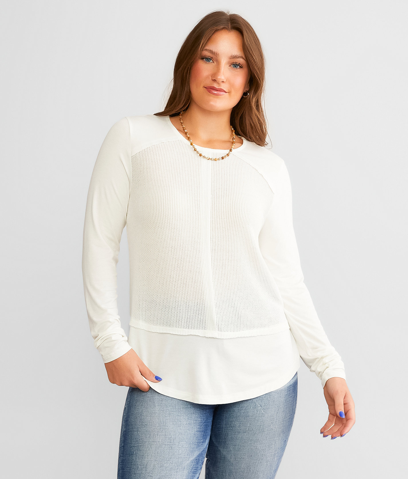 White Crow Harrison Top - Women's Shirts & Blouses in Bone