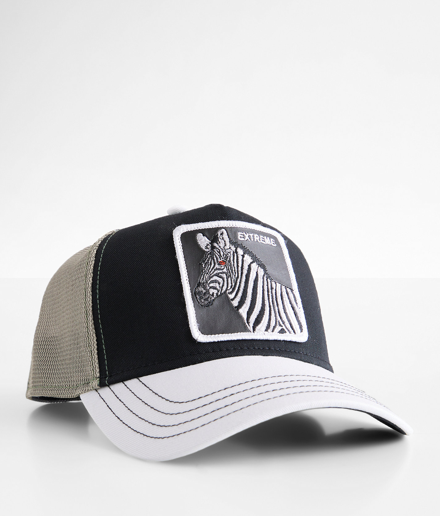 Goorin Bros. Zebra Trucker Hat - Men's Hats in Black White