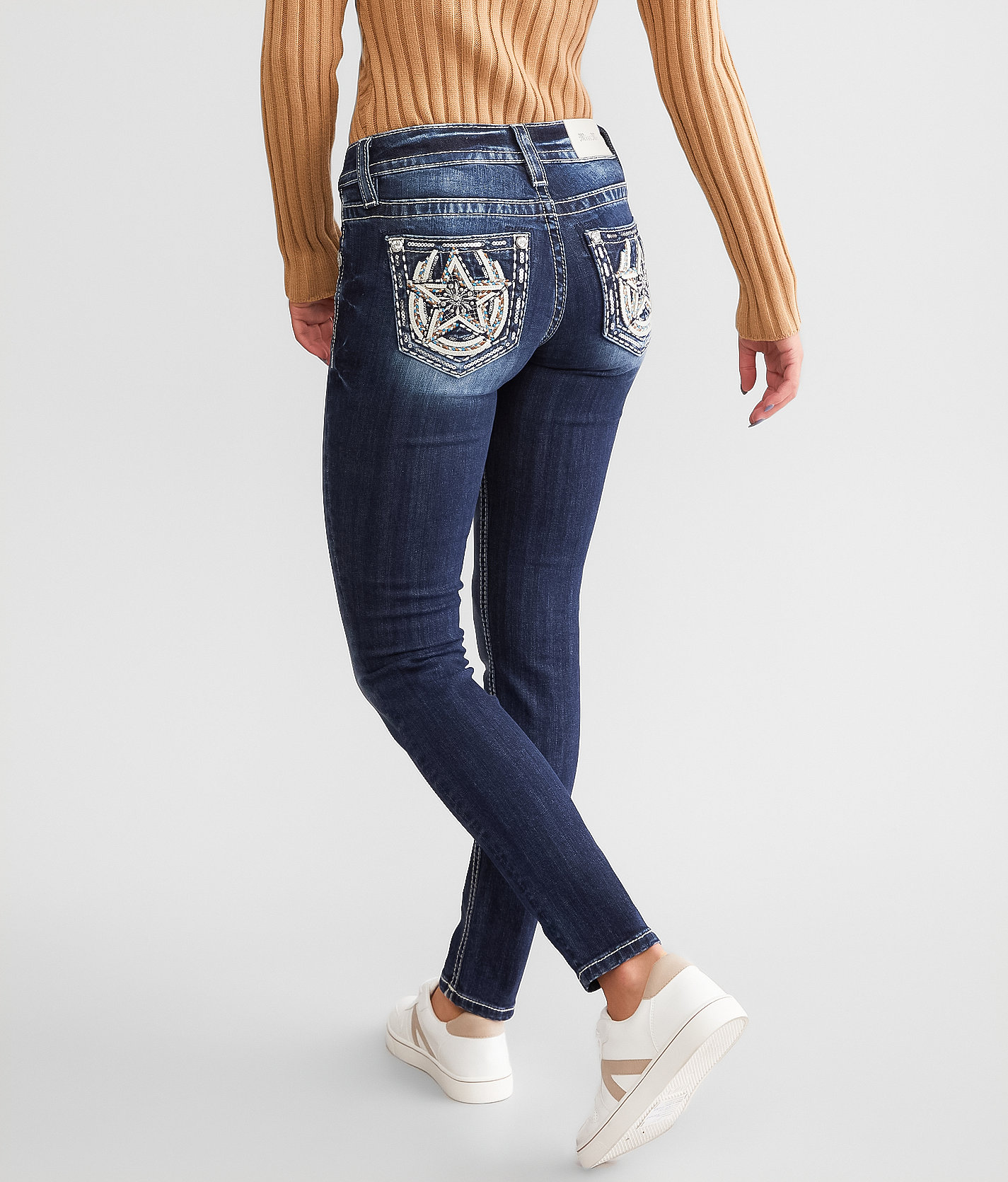 Miss Me Low Rise Ankle Skinny Stretch Jean - Women's Jeans in D353