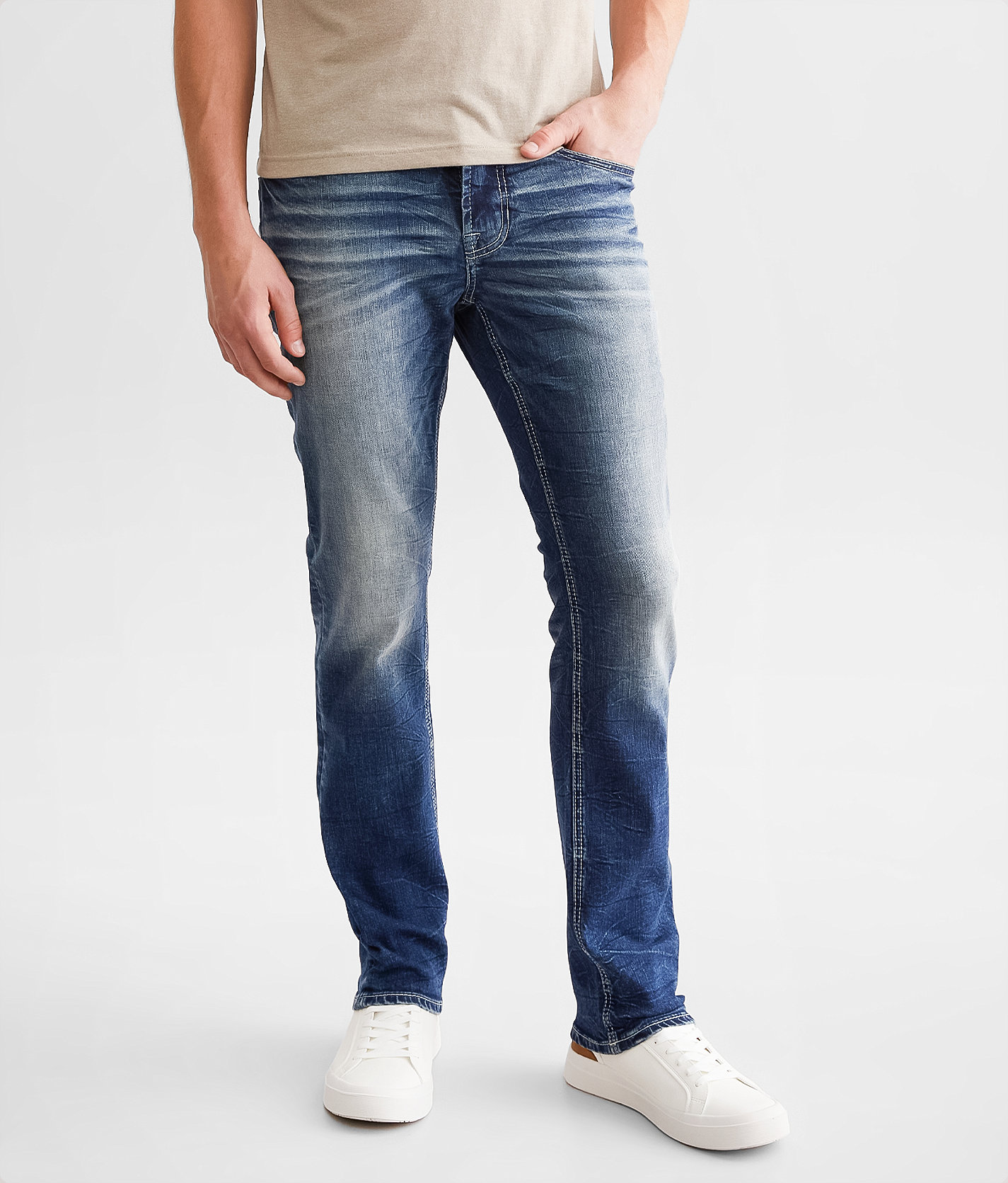 Departwest Trouper Straight Stretch Jean - Men's Jeans in Nebo