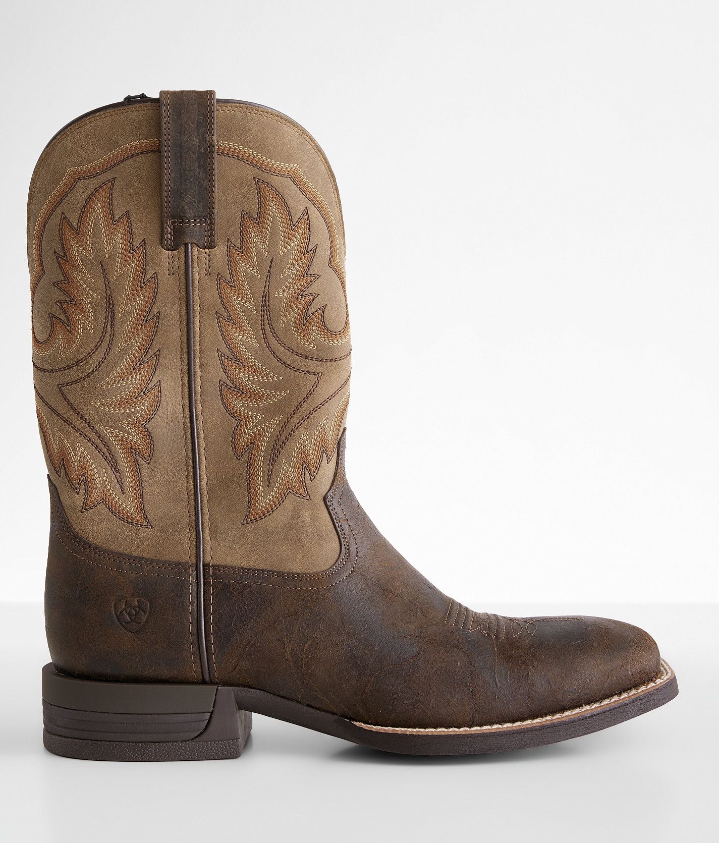 Ariat Wilder Cowboy Boot - Men's Shoes in Antique Grey Brown Bomber