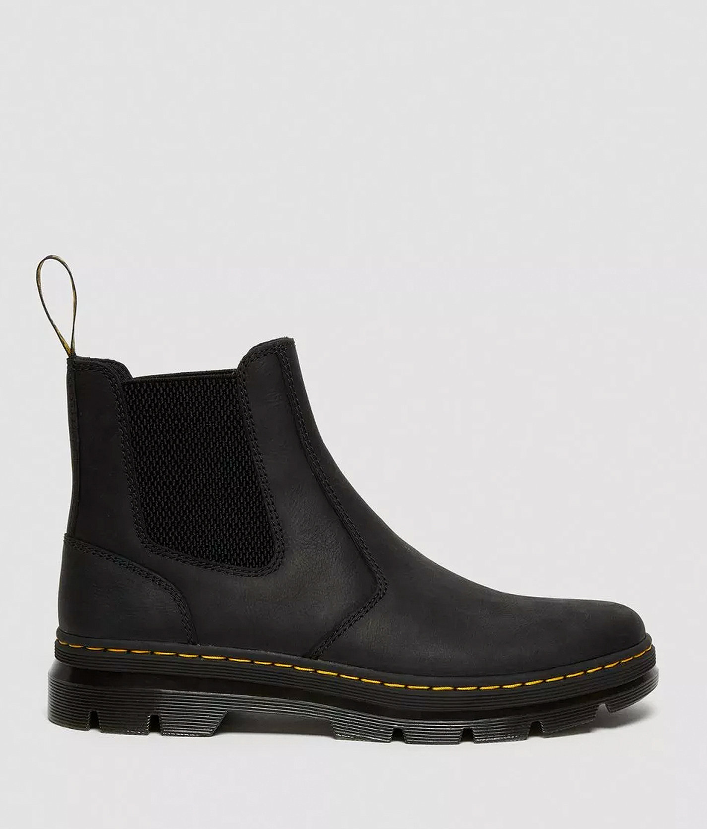Dr. Martens Embury Leather Chelsea Boot - Men's Shoes in Black Wyoming