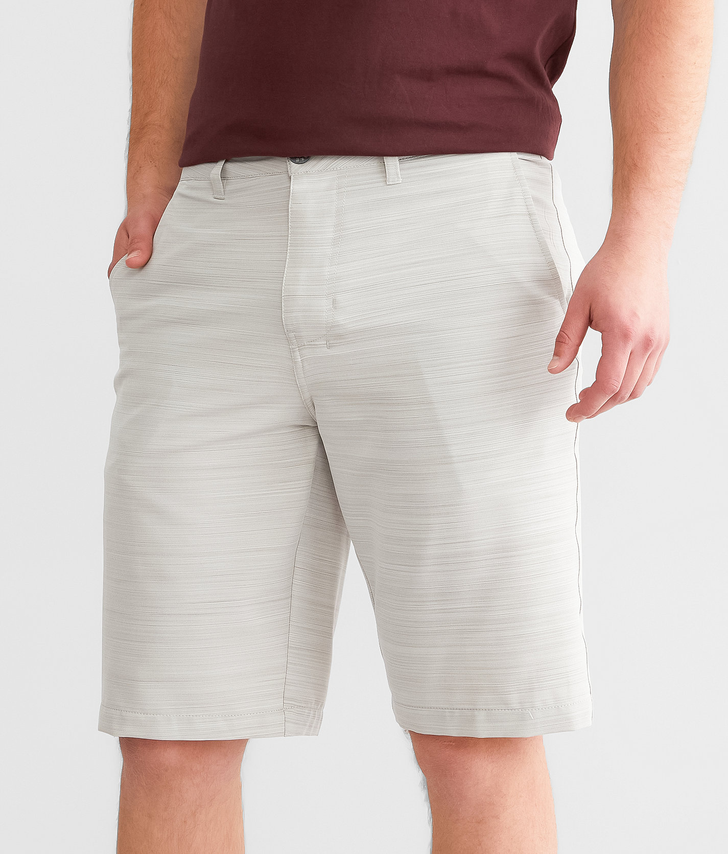 BKE Derrick Hybrid Stretch Walkshort - Men's Shorts in Desert Taupe