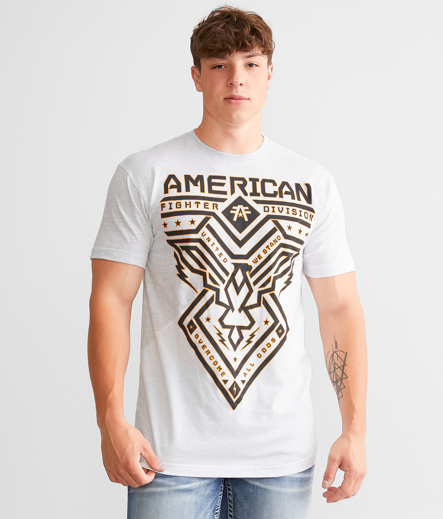 American Fighter Dugger T-Shirt - Men's T-Shirts in White