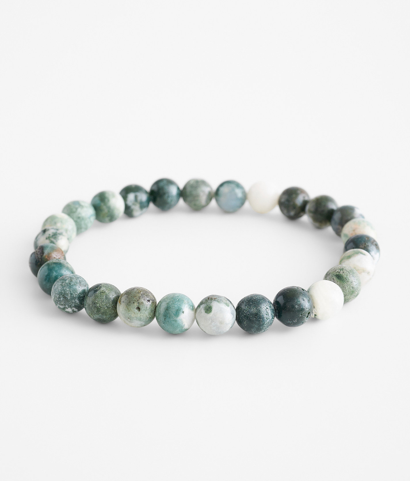 BKE Green Beaded Bracelet - Men's Jewelry in Green
