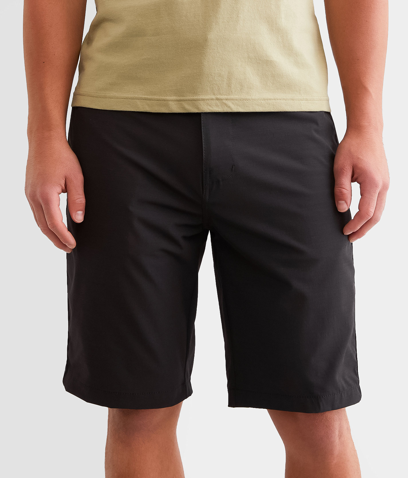 BKE Convoy Hybrid Stretch Walkshort - Men's Shorts in Black Bean