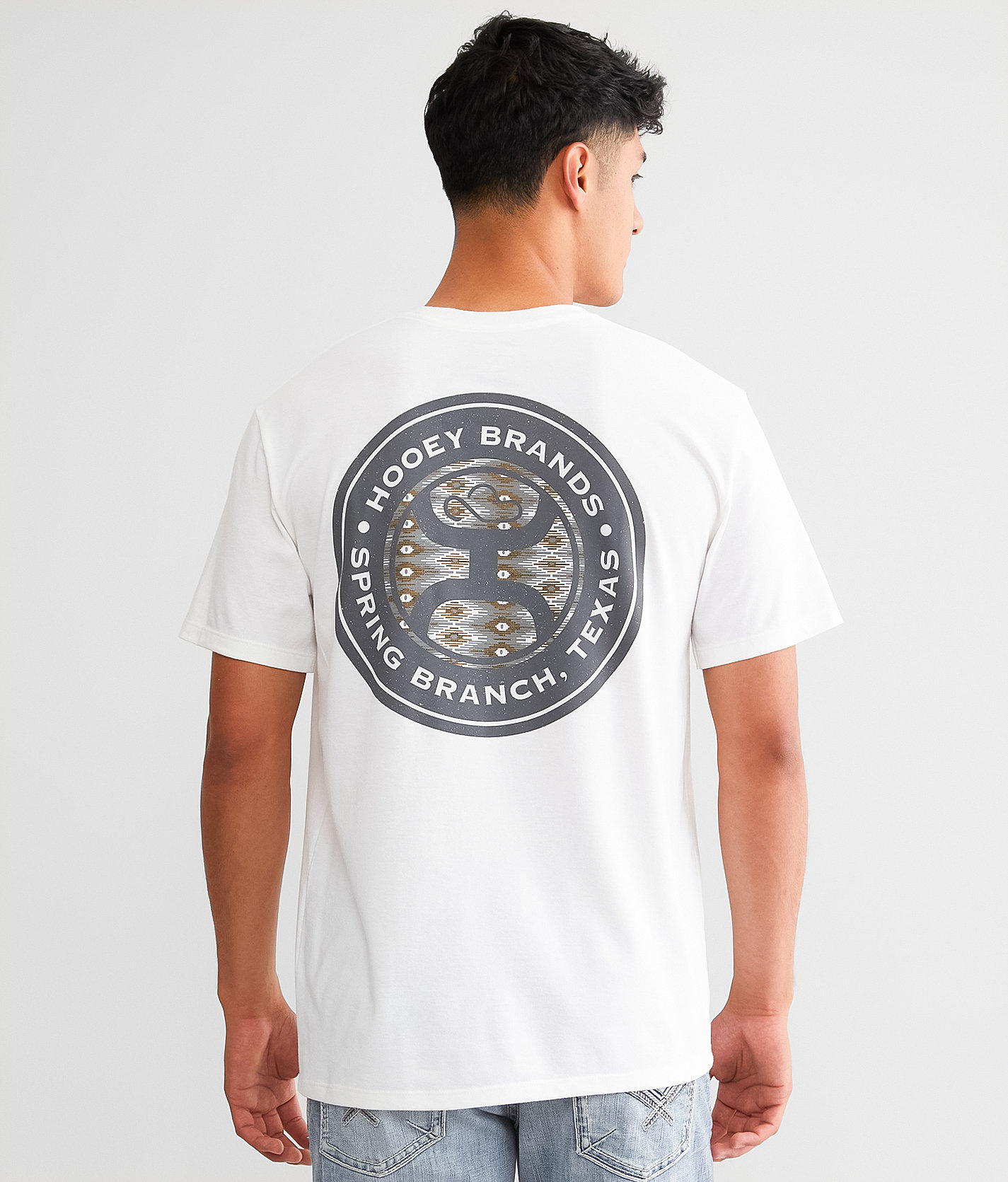 Hooey Guadalupe T-Shirt - Men's T-Shirts in Cream