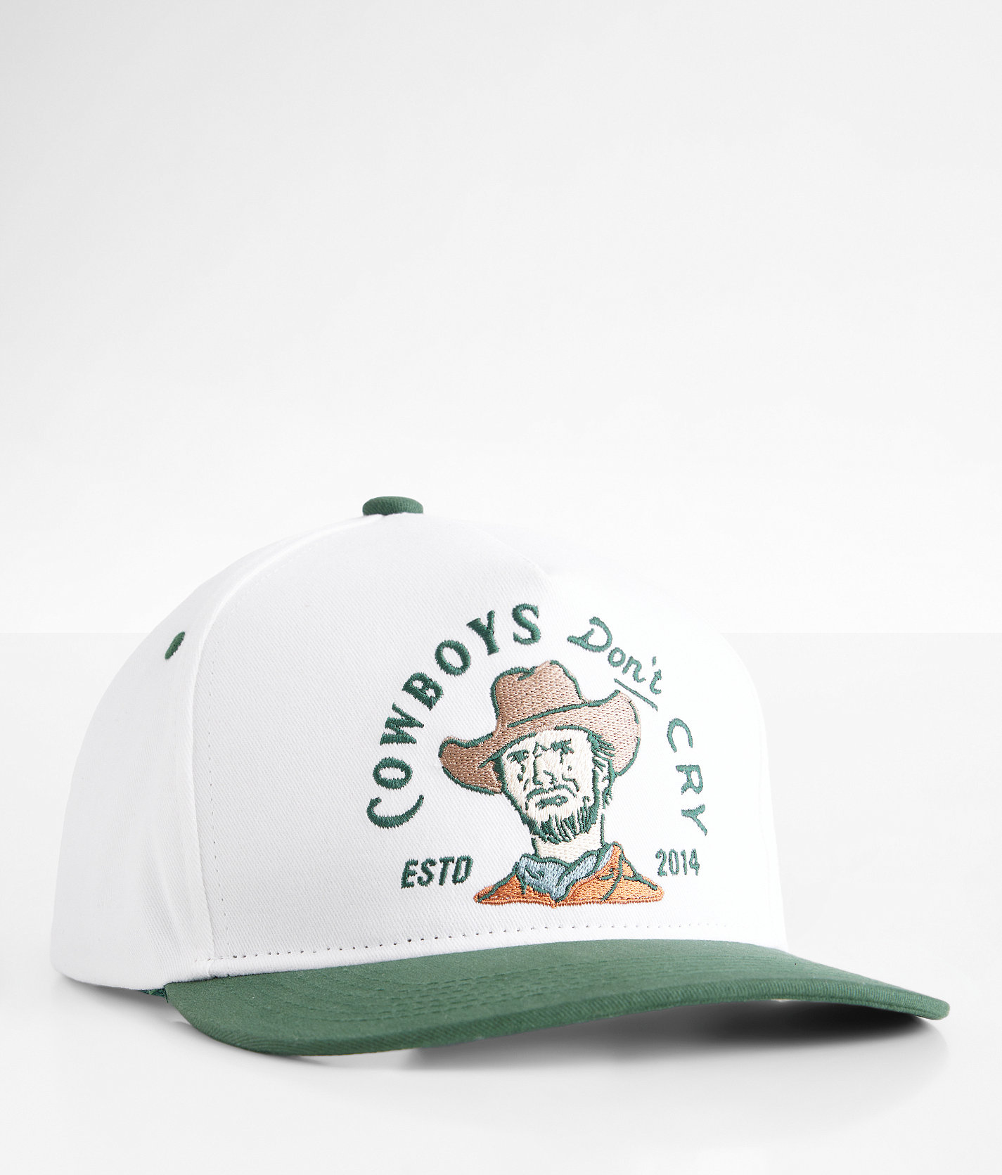 Sendero Provisions Co. Cowboys Don't Cry Hat - Women's Hats in White Green