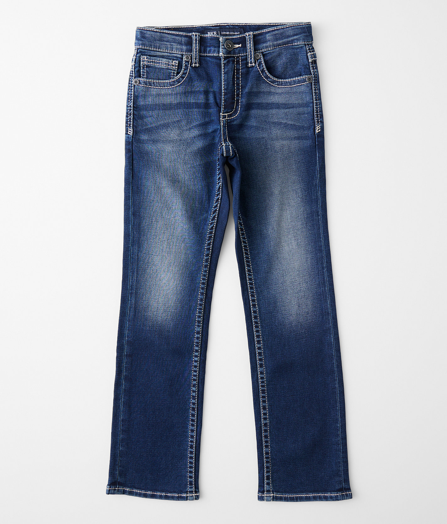 Boys - BKE Conner Straight Stretch Jean - Boy's Jeans in Bunny