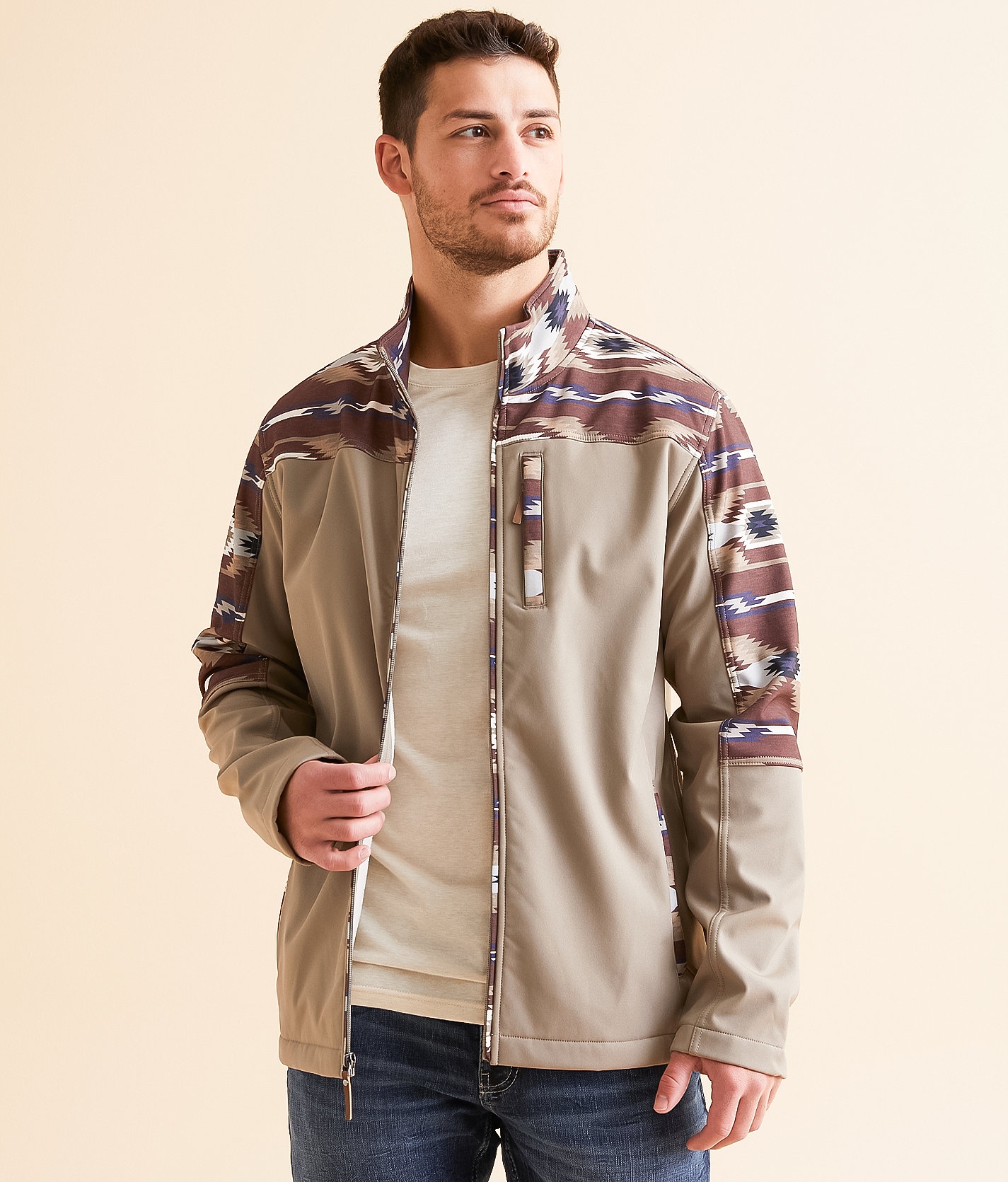 Gentry County Southwestern Jacket - Men's Coats & Jackets in Brindle