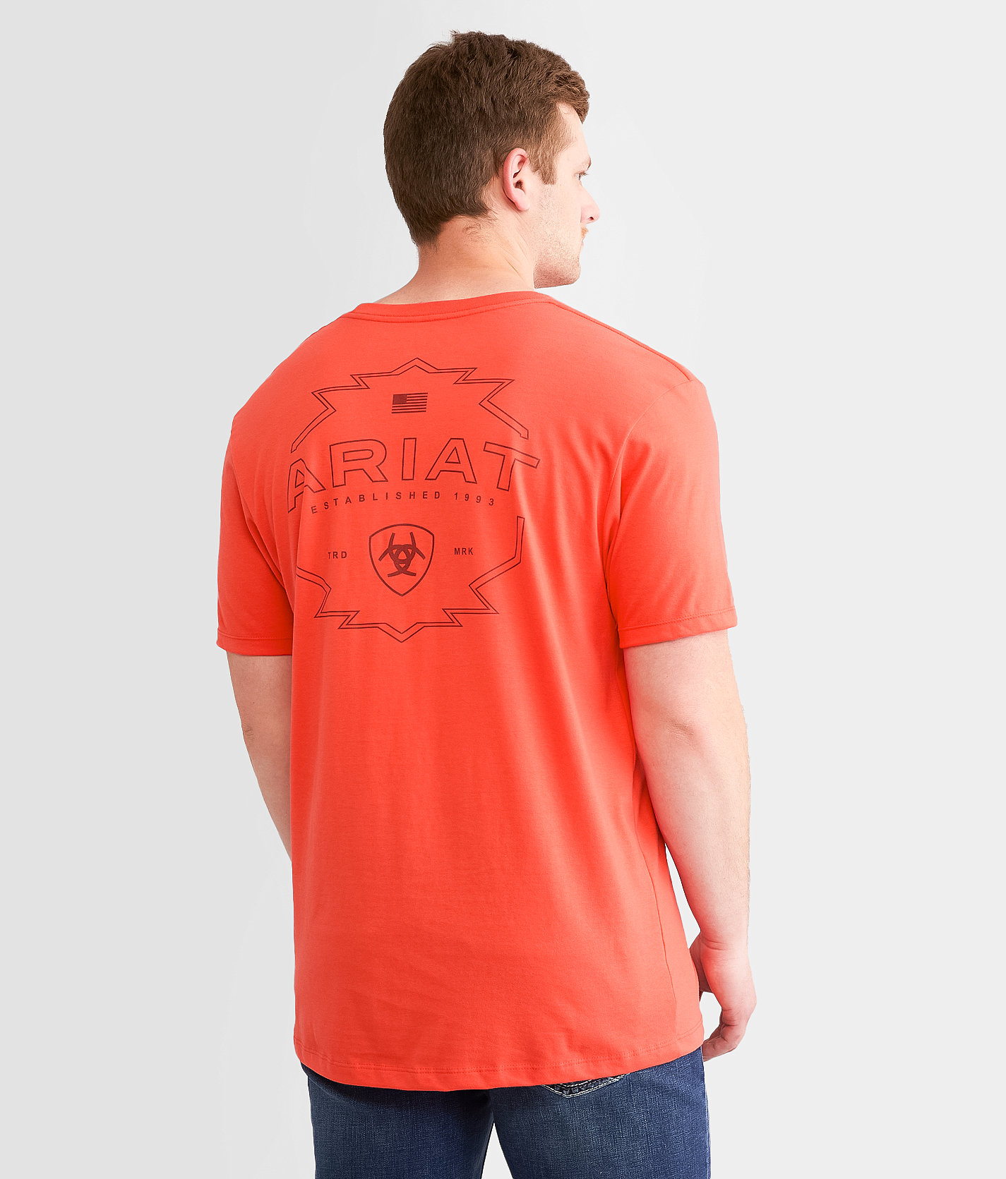 Ariat Archstar T-Shirt - Men's T-Shirts in Teaberry