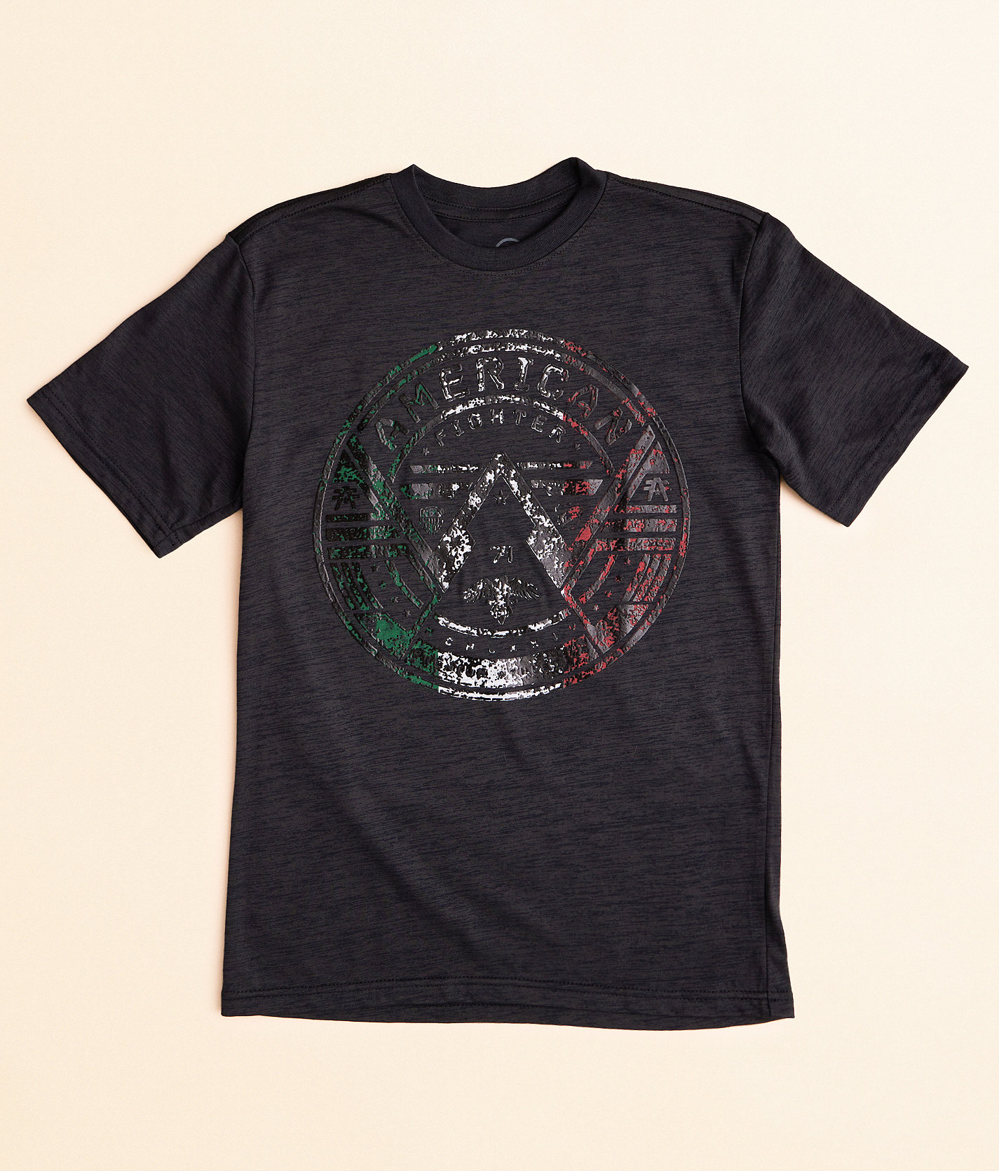 Boys - American Fighter Bonfield T-Shirt - Boy's T-Shirts in Pitch Black