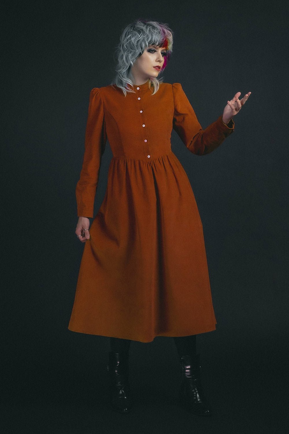 All Hallow's Eve Dress [PUMPKIN ORANGE]