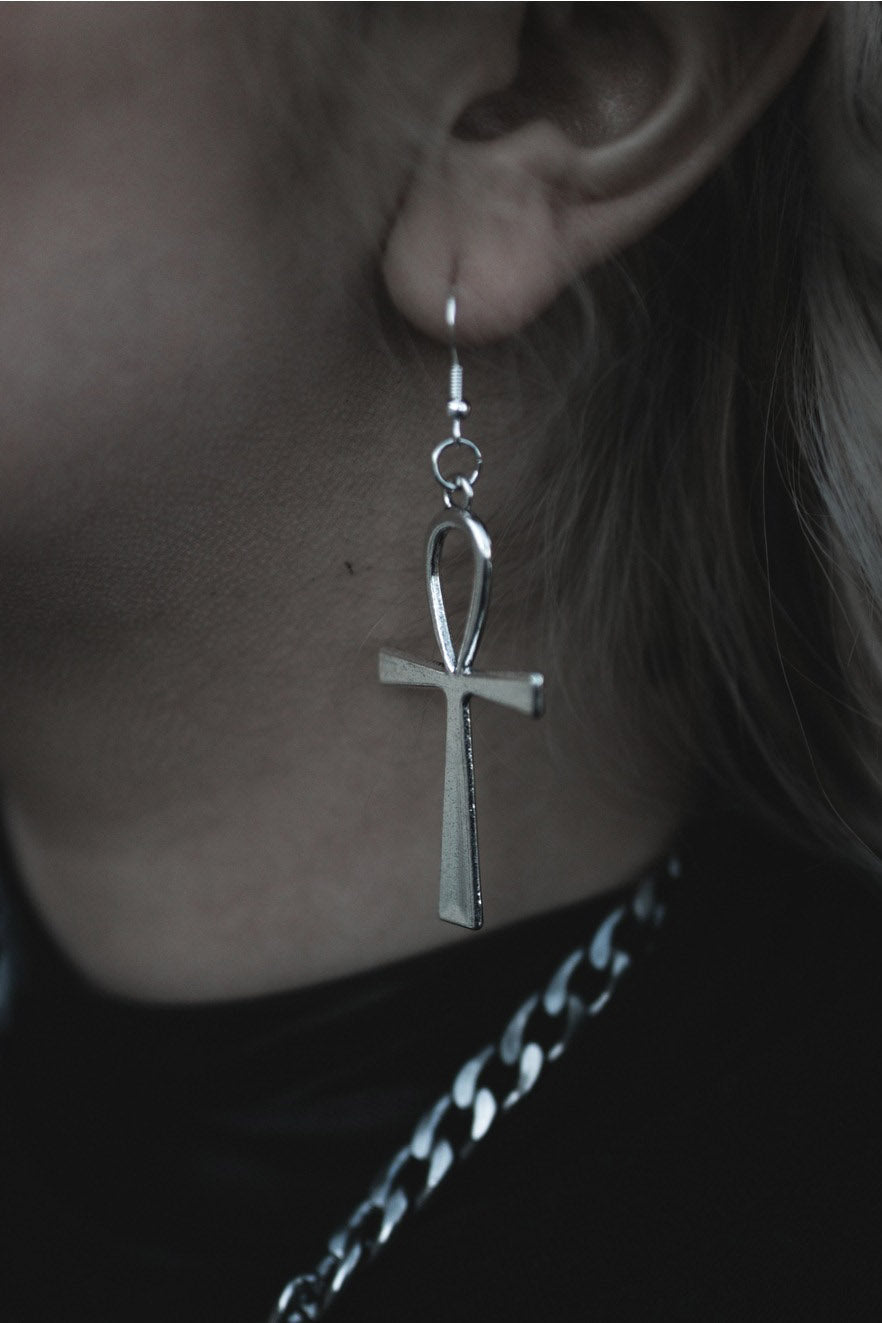 Ankh Earrings
