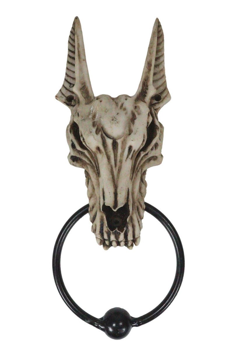 Anubis Skull Door Knocker