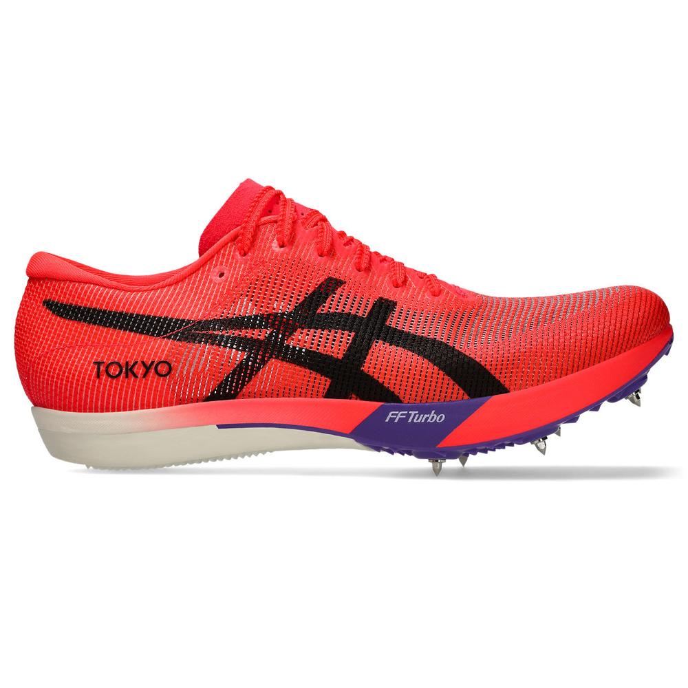 ASICS Metaspeed LD 2 | Flash Red/Black | Unisex Long-Distance Spike
