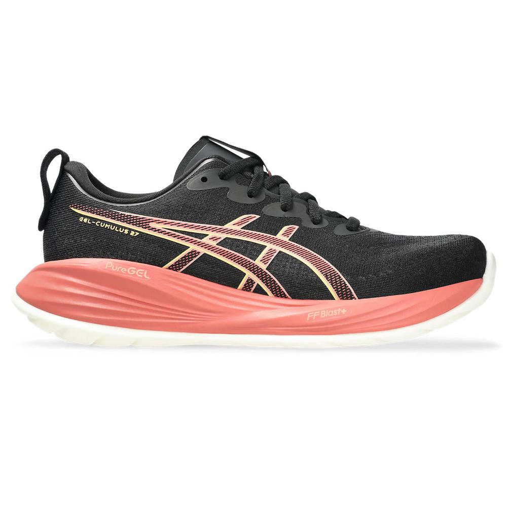 ASICS Gel-Cumulus 27 | Black/Orange Glow | Women's Neutral Running Shoes