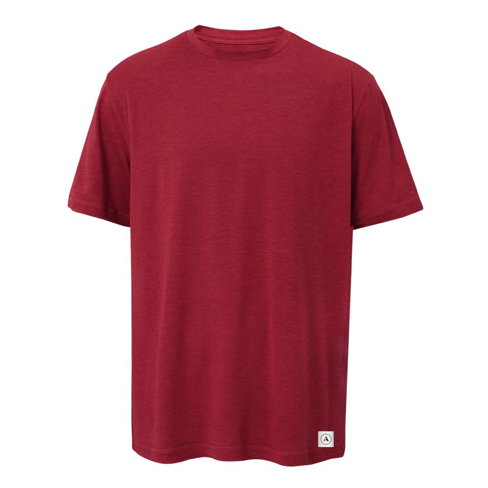 Athletic Annex | Merlot | Men's Performance Tech Tee