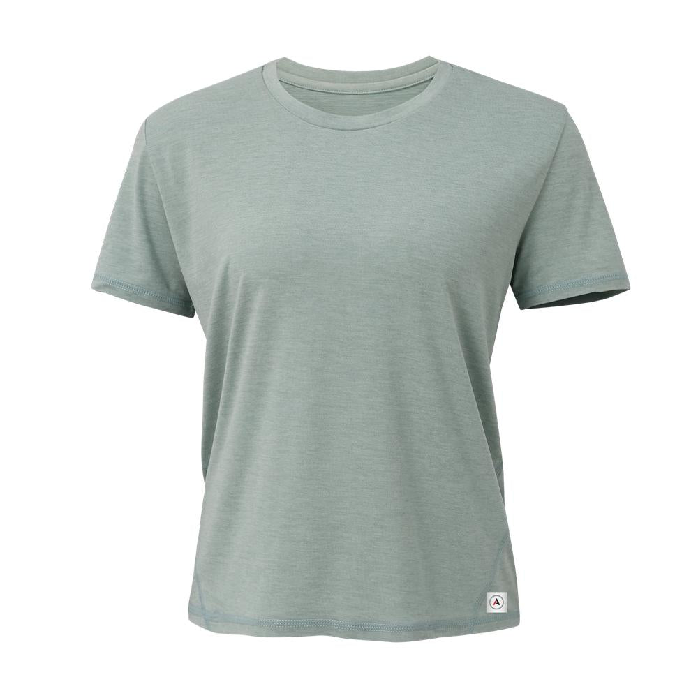 Athletic Annex Performance Tech Tee | Frosty Green | Women's Short Sleeve Activewear