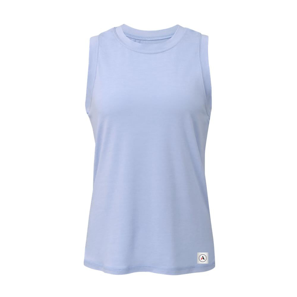 Athletic Annex High Neck Crop Tank Top | Windsurfer | Women's Running & Yoga Tops
