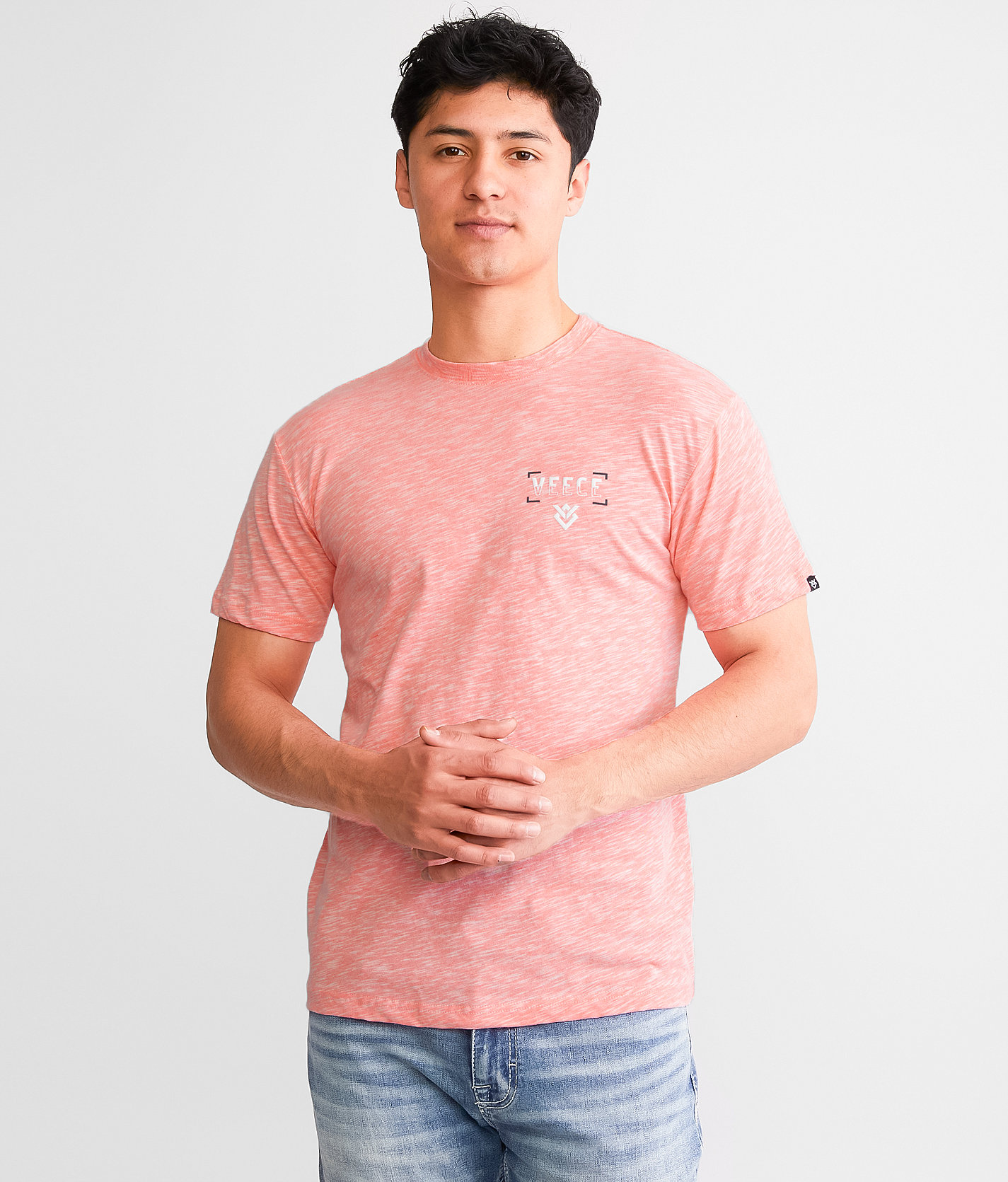 Veece Implied T-Shirt - Men's T-Shirts in Electric Crimson