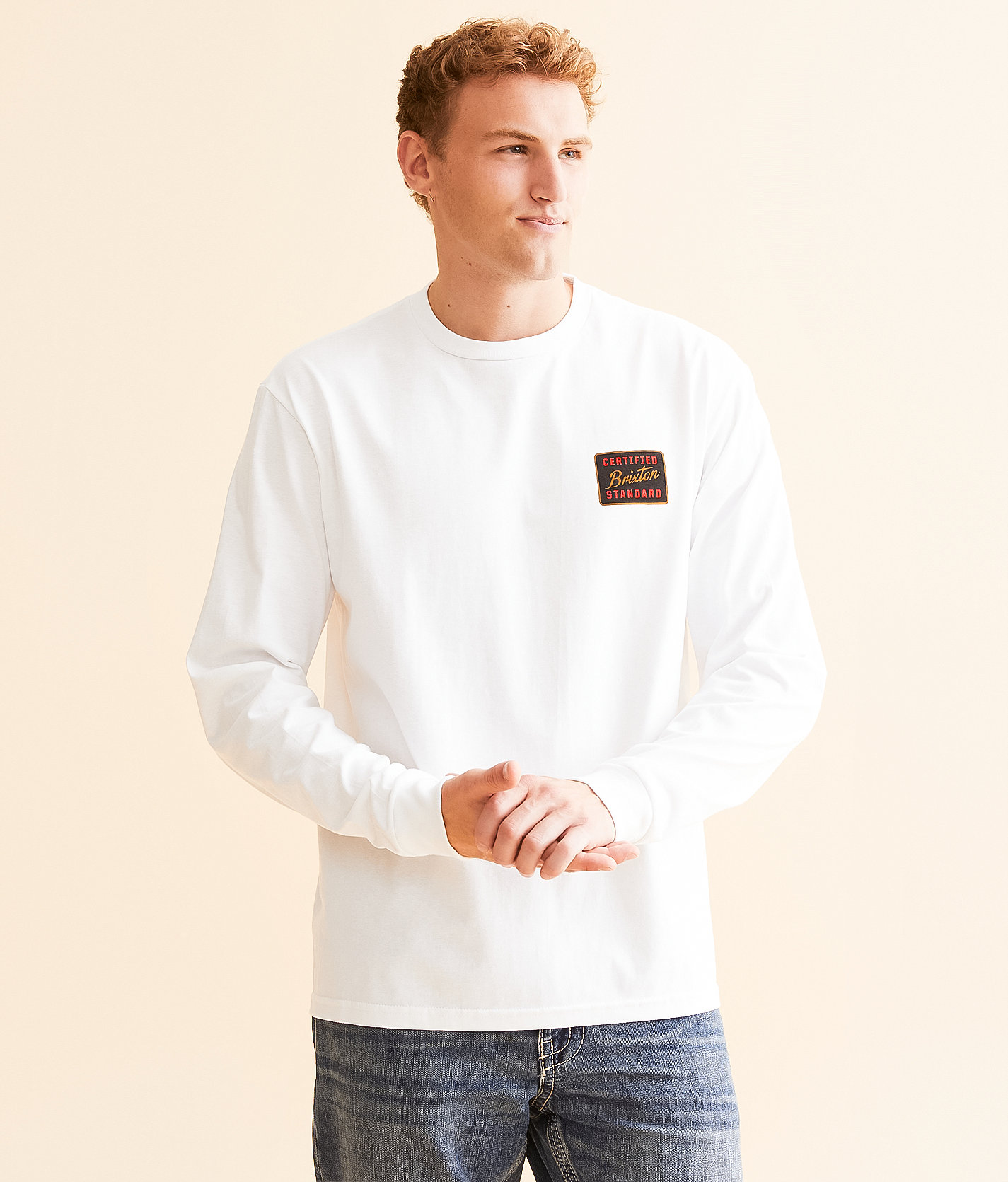 Brixton Moreno T-Shirt - Men's T-Shirts in White