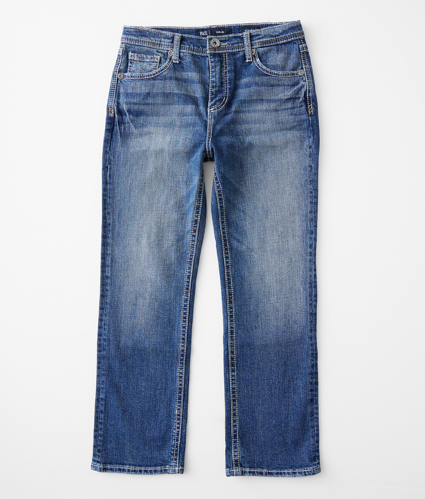 Boys - BKE Relaxed Straight Stretch Jean - Boy's Jeans in Stefan