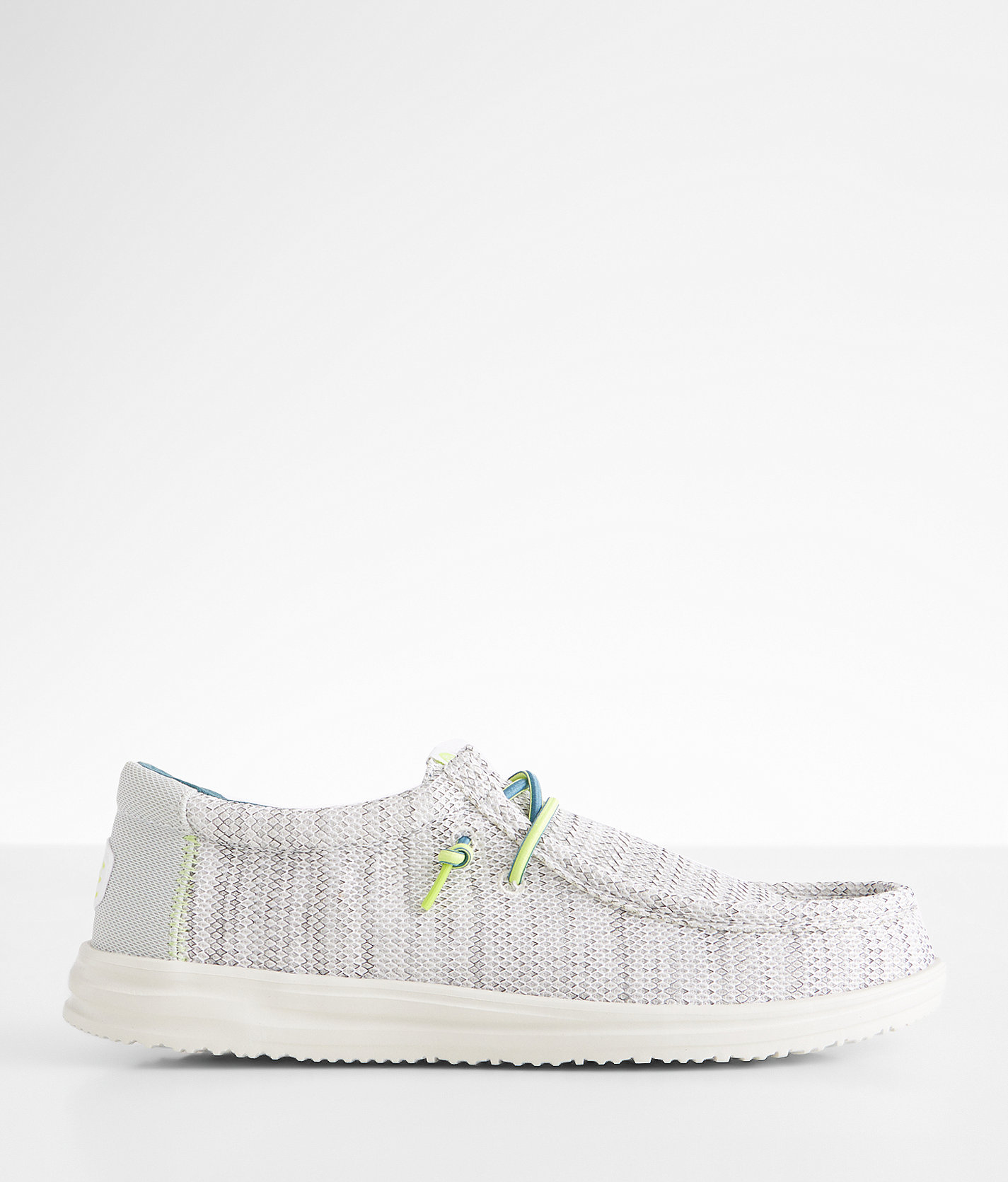 HEYDUDE™ Wally H2O Mesh Shoe - Men's Shoes in White Lime Punch