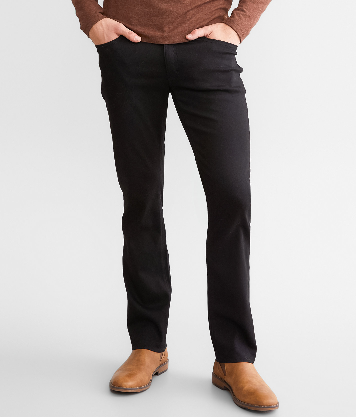 Outpost Makers Slim Straight Stretch Pant - Men's Pants in Black
