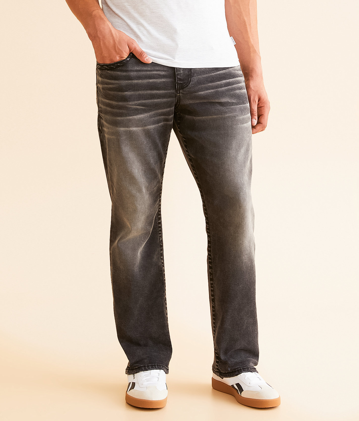 Buckle Black Eleven Straight Stretch Jean - Men's Jeans in Don