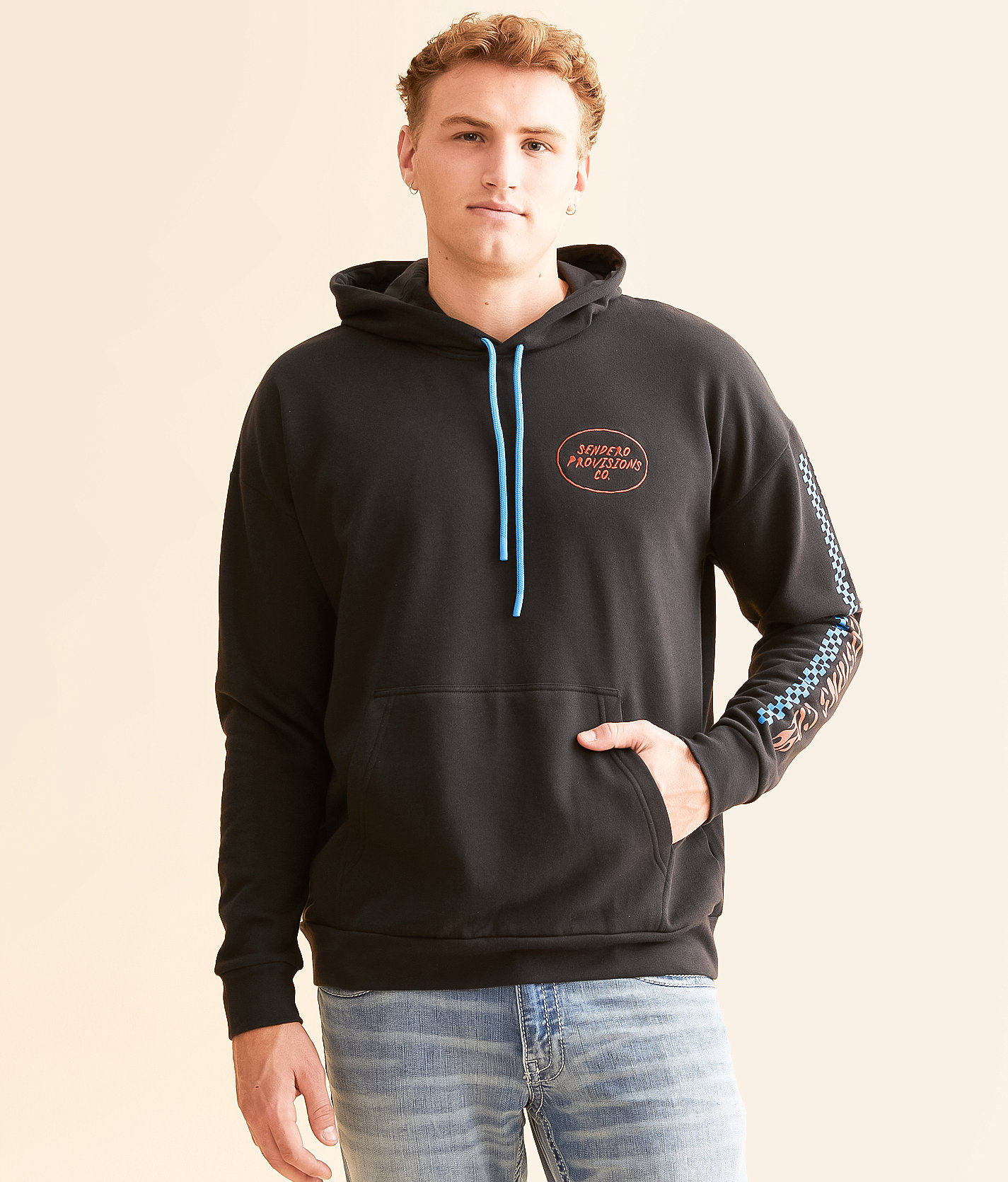Sendero Provisions Co. Die To Ride Hooded Sweatshirt - Men's Sweatshirts in Black