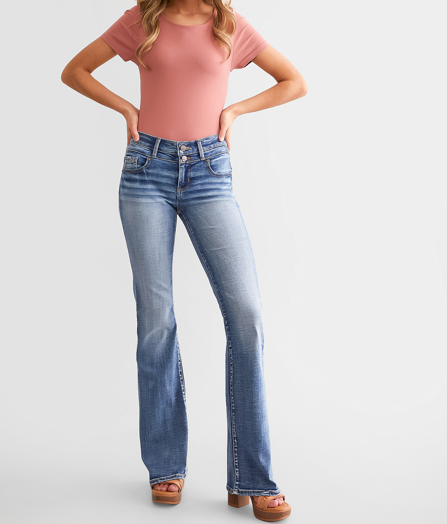 Buckle Black Fit No. 53 Boot Stretch Jean - Women's Jeans in Eldon