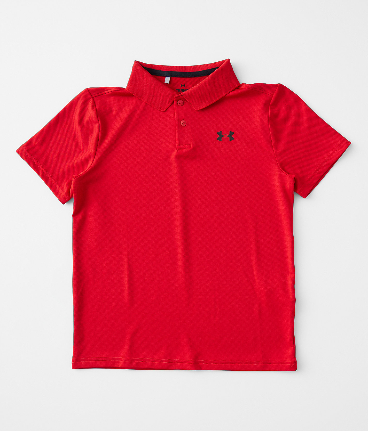 Boys - Under Armour® Performance Polo - Boy's Polos in Red Black