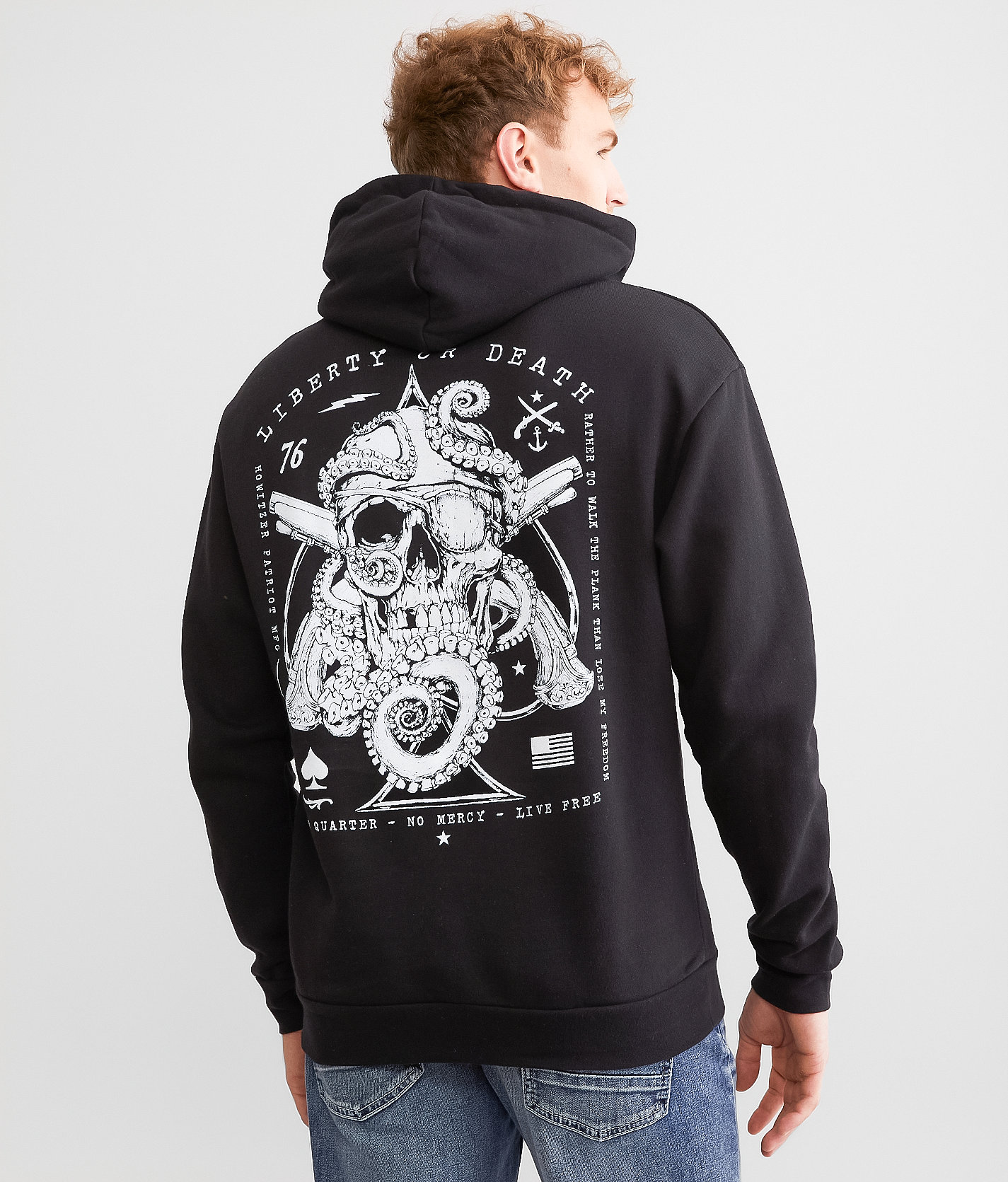 Howitzer Pirate Life Hooded Sweatshirt - Men's Sweatshirts in Black