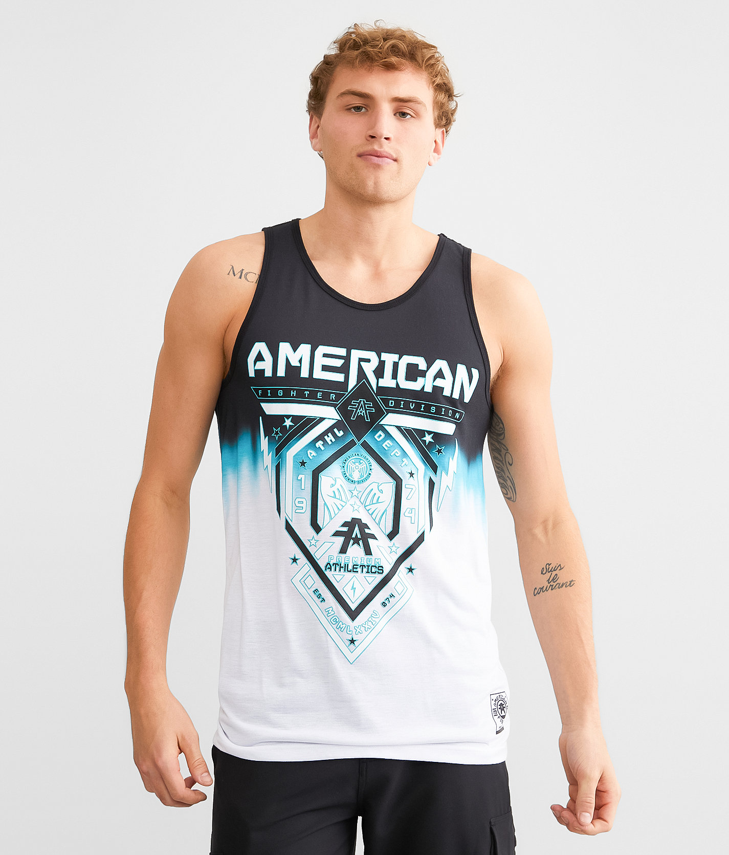American Fighter Fairbanks Tank Top - Men's Tank Tops in White