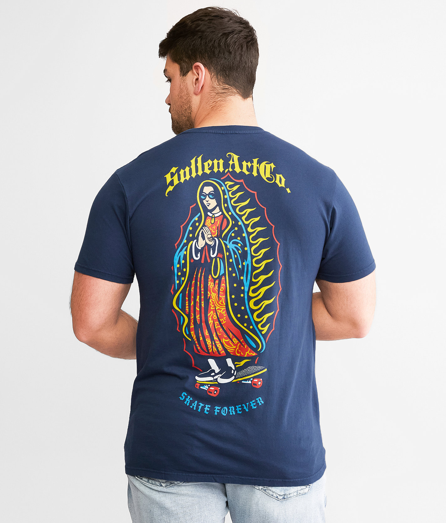 Sullen Skate Forever T-Shirt - Men's T-Shirts in Moonlit Ocean