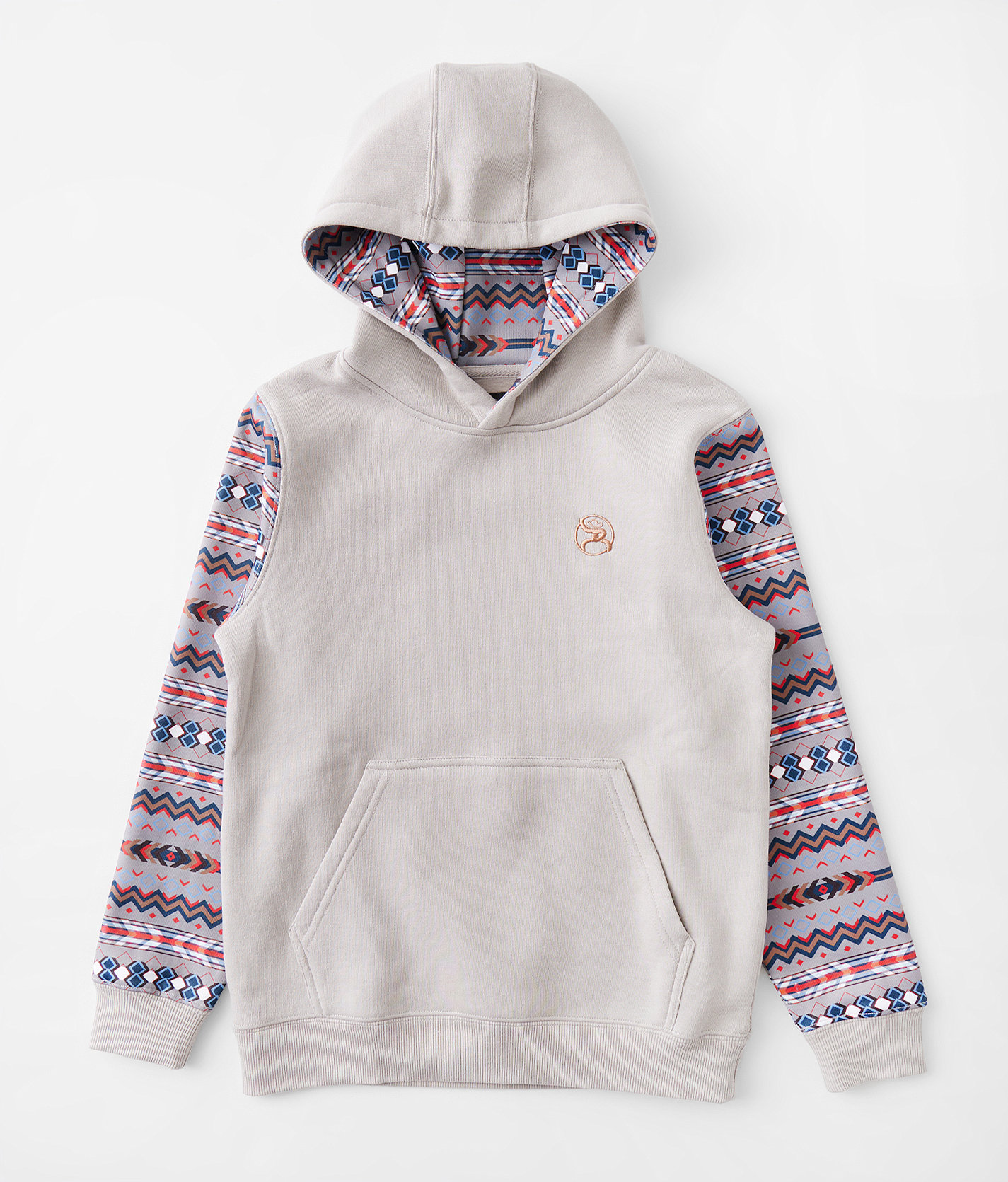 Boys - Hooey Roughy Summit Hooded Sweatshirt - Boy's Sweatshirts in Grey